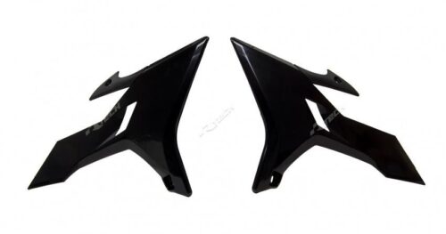 RADIATOR SCOOPS YZ REVOLUTION, R-CVYZ0NR0016 BLACK