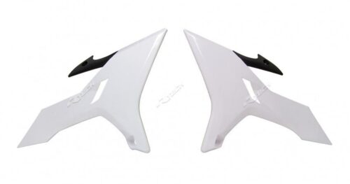 RADIATOR SCOOPS YZ REVOLUTION WHITE, R-CVYZ0BN0016, RAD SCOOPS