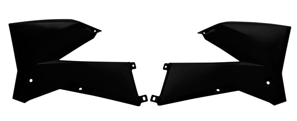 RADIATOR SCOOPS 05-06 KTM SX/S, RTECH R-CVKTMNR0005 BLACK