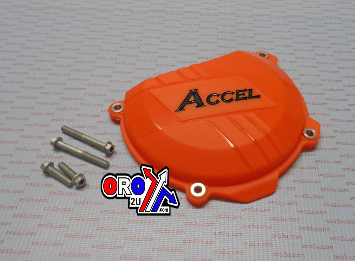 CLUTCH COVER PLASTIC PROTECTOR, ACCEL CCP-501 KTM & HUSKY