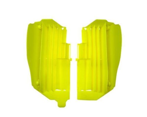 LOUVERS RADIATOR OVERSIZE NEON YELLOW, YAMAHA R-GRYZFGF0018, RTECH