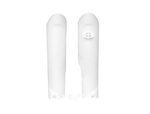LOWER FORK GUARDS 18-25 KTM85 SX, WHITE, RTECH R-PSKTMBN0185