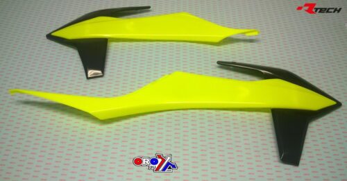 RAD SCOOPS 2019-22 KTM SX/SXF, RTECH R-CVKTMGFNR19, NEON YELLOW/BLACK