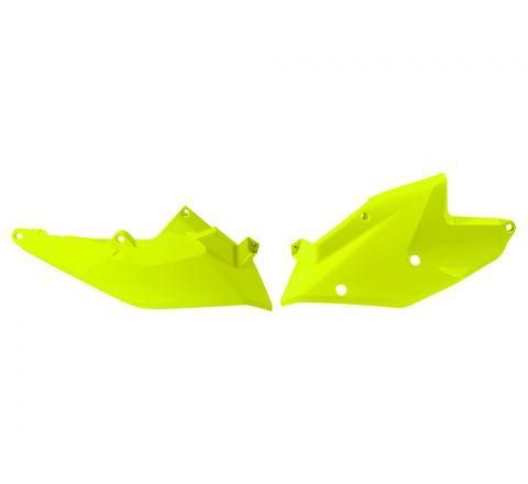 SIDE PANELS 16-18 KTM SX/SX-F, NEON YELLOW, RTECH R-FIKTMGF0016