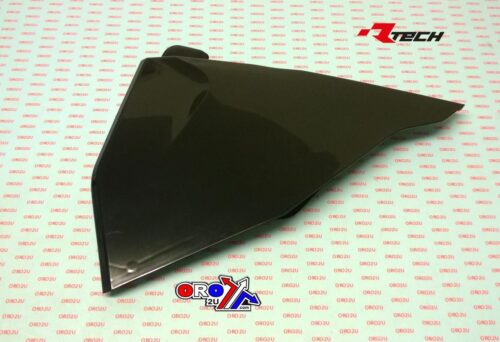 AIR BOX SIDE PANEL 2019-22 KTM SX/SX-F, BLACK, RTECH R-FIKTMNRSX19