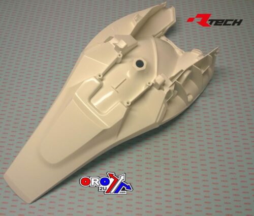 REAR FENDER 18-23 HUSKY TC85, WHITE, RTECH R-PPHSQBN0185