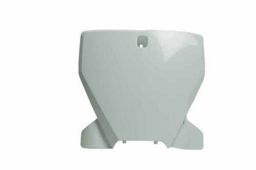 FRONT PLATE 19-22 HUSKY TC/FC, WHITE, RTECH R-TBHSQBN0019