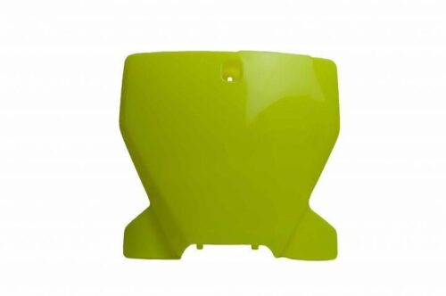 FRONT PLATE 19-22 HUSKY TC/FC, NEON YELLOW, RTECH R-TBHSQGF0019
