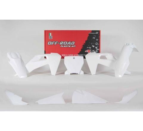 PLASTIC KIT/6 2019-22 TC/FC, WHITE, RTECH R-KITHSQ-BN0-599