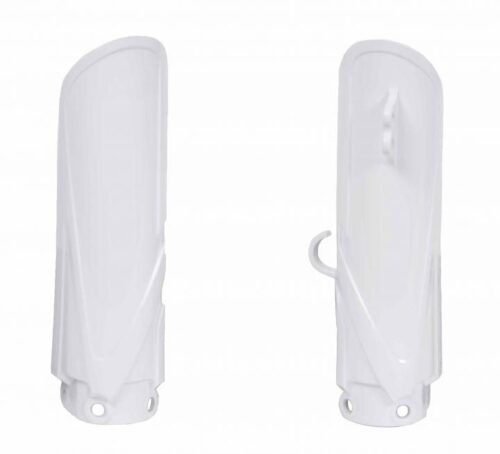 LOWER FORK GUARDS 18-25 YZ65, WHITE, RTECH R-PSYZ0BN0065, Fork Protectors WHITE