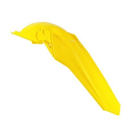 REAR FENDER 18-25 RM-Z450, 2019-25 RM-Z250, YELLOW RTECH R-PPRMZGI0018