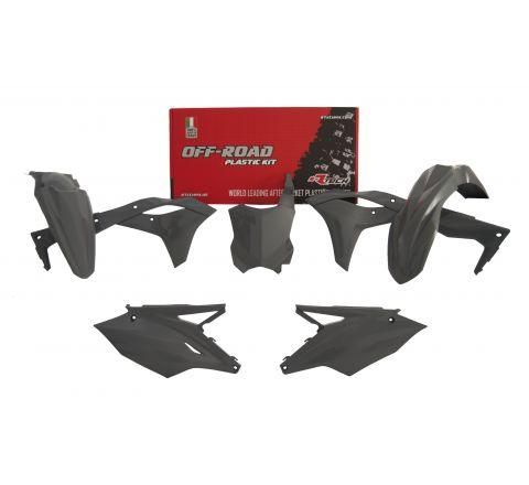 PLASTIC KIT/517-19 KX250FQUANTUM GREY, RTECH R-KITKXF-GR0-519