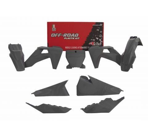 PLASTIC KIT/6 2019-22 TC/FC, QUANTUM GREY, RTECH R-KITHSQ-GR0-599