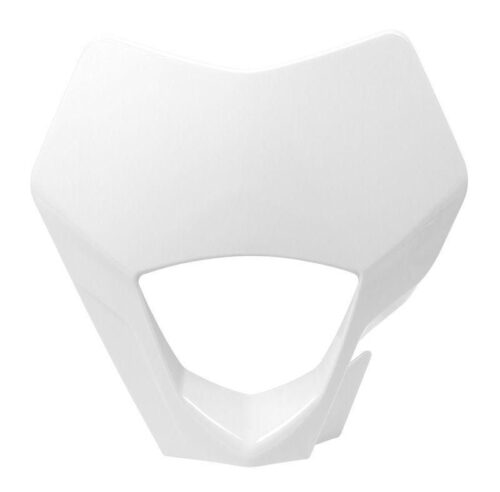 HEADLIGHT COWL 2021-23 GASGAS WHITE, RTECH R-MASKGASBN21