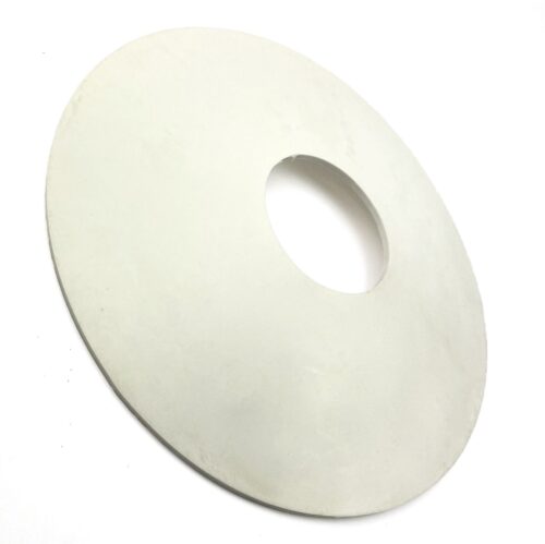 SIDECAR WHEEL DISK COVER, WHITE / UNIVERSAL FITMENT