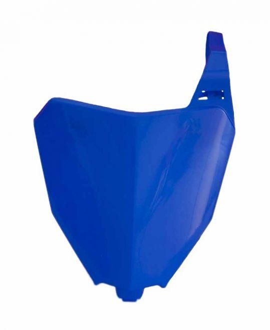 FRONT PLATE CRF450 R/RX 19-20, YZ BLUE RTECH R-TBCRFBL0019