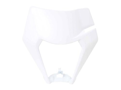 FRONT HEADLIGHT 2020-23 KTM WHITE, RTECH R-MASKKTMBN20