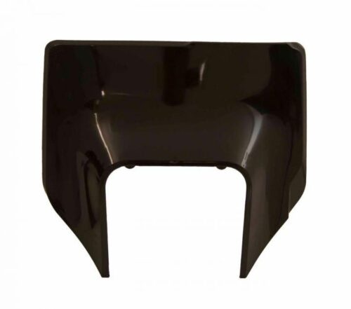 FRONT HEADLIGHT COWL 2020-23 HUSQ, RTECH R-MASKHSQNR20 BLACK