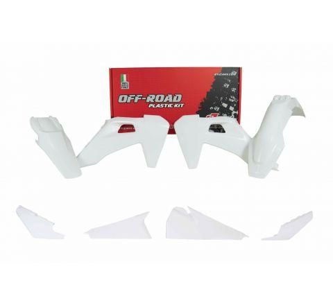 PLASTIC KIT/5 2020-23 TE/FE WHITE, RTECH R-KITHSQ-BN0-420