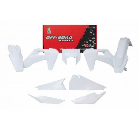 PLASTIC KIT/6 2020-23 TE/FE WHITE, RTECH R-KITHSQ-BN0-520