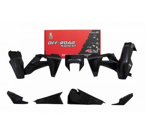 PLASTIC KIT/6 2020-23 TE/FE BLACK, RTECH R-KITHSQ-NR0-520