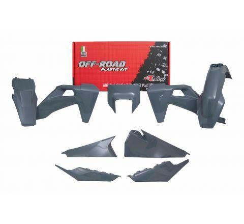 PLASTIC KIT/6 2020-23 TE/FE GREY, RTECH R-KITHSQ-GR0-520