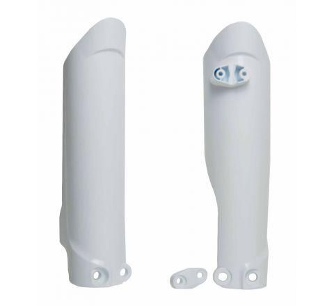 LOWER FORK GUARDS 19-25 KTM SX65, TC65 19-25, WHITE, RTECH R-PSKTMBN1965
