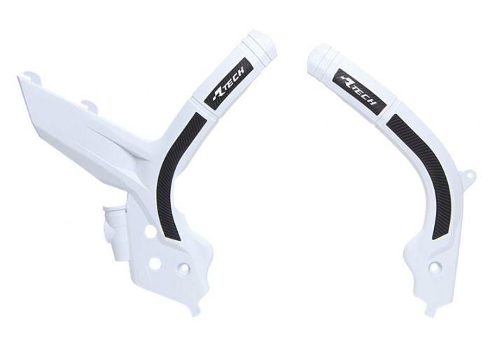 GRIPPY FRAME GUARD KTM BLACK/WH, R-TECH R-PRTKTMBNNR2