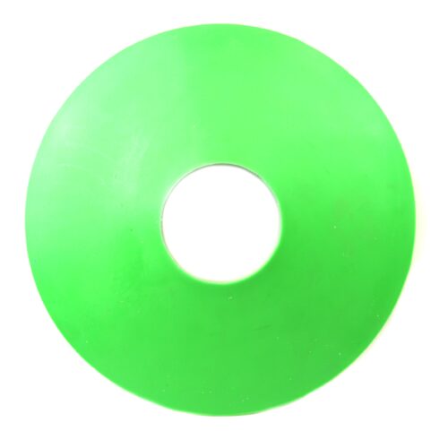 SIDECAR WHEEL DISK COVER, GREEN / UNIVERSAL FITMENT