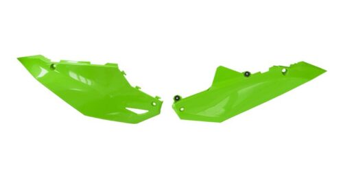 SIDE PANELS KAWASAKI KX 450 2024-2025 NEON GREEN, R-TECH R-FIKXFVF0024