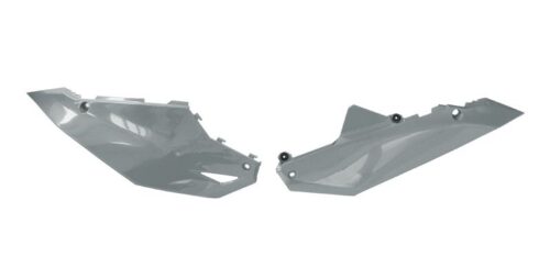 SIDE PANELS KAWASAKI KX 450 2024-2025 QUANTUM GREY, R-TECH R-FIKXFGR0024