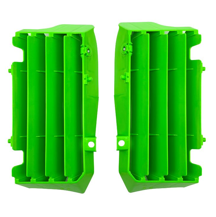LOUVERS RADIATOR OVERSIZE GREEN, KAWASAKI RTECH R-GRKXFVE0024 - Image 2