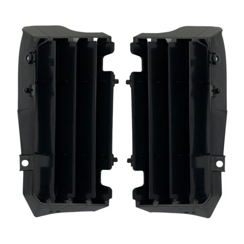 LOUVERS RADIATOR OVERSIZE BLACK, KAWASAKI RTECH R-GRKXFNR0024