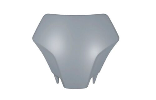 FRONT NUMBER PLATE GASGAS 2024-25 QUANTUM GREY, R-TECH R-TBGASGR0023