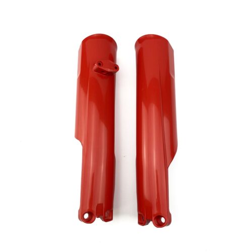 LOWER FORK GUARDS 2023/2024 KTM SX/SX-F, HUSKY FC/TC, RED, RTECH R-PSKTMRG0023