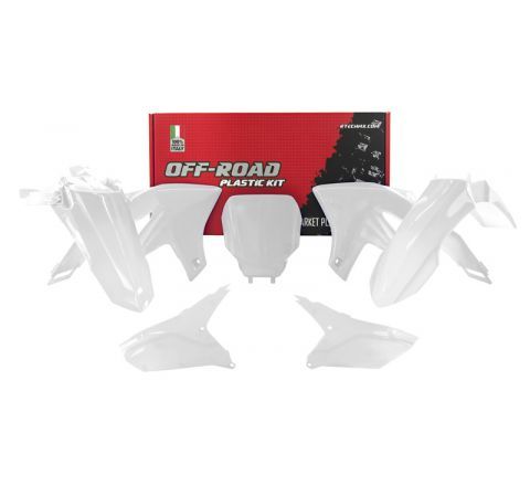 PLASTIC KIT/5 WHITE, 2023-25 YZ450F, RTECH R-KITYZF-BN0-623