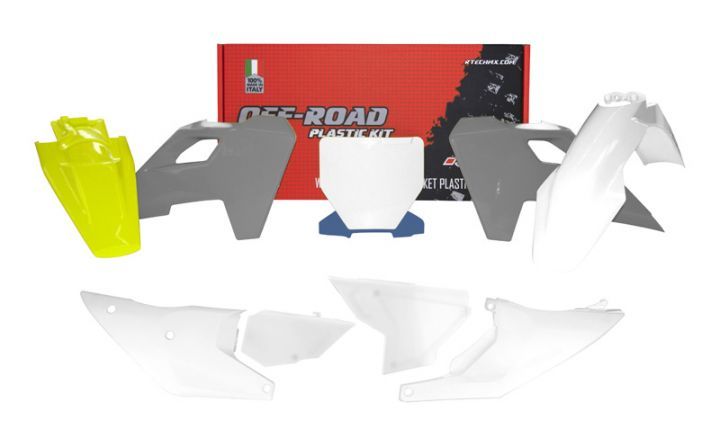 PLASTIC KIT/6 2023-24 TC/TX/FC/FX OEM 2023 COLOURS, RTECH R-KITHSQ-OEM-523