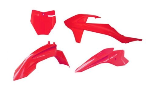 PLASTIC KIT/4 RED, GASGAS MC 50, MC-E 3/5 2023-24, RTECH R-KITKTM-RG0-050