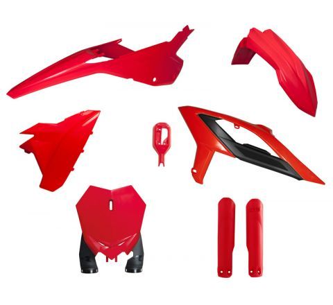 PLASTIC KIT/6 2023-24 BETA RX 300 BETA RED, RTECH R-KITBET-RS0-624