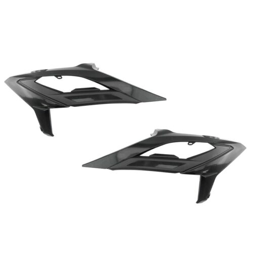 RADIATOR SCOOPS 2023-24 BETA BLACK, RTECH R-CVBETNR0023