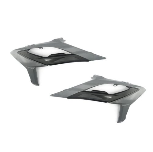 RADIATOR SCOOPS 2023-24 BETA QUANTUM GREY/BLACK, RTECH R-CVBETGRNR23