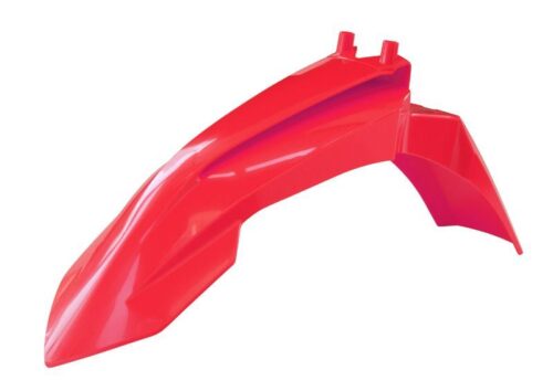 FRONT FENDER RED 2016-25 SX50, MC 50 2021-2023, RTECH R-PAKTMRG0050