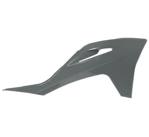 RADIATOR SCOOP 2021-2023 GASGAS QUANTUM GREY, RTECH R-CVGASGR0021