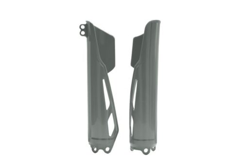 LOWER FORK GUARDS CRF-R/CRF-RX/CRF-X 19-25, QUANTUM GREY, RTECH R-PSCRFGR0019