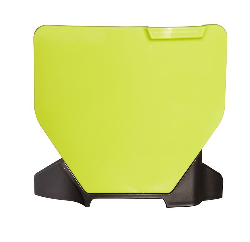 FRONT PLATE 2023-2025 HUSKY TC/FC, YELLOW/BLACK, RTECH R-TBHSQGQNR23