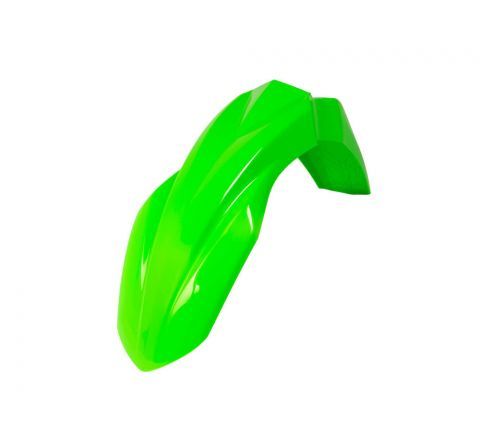 FRONT FENDER 2016-25 KX450, NEON GREEN RTECH R-PAKXFVF9916