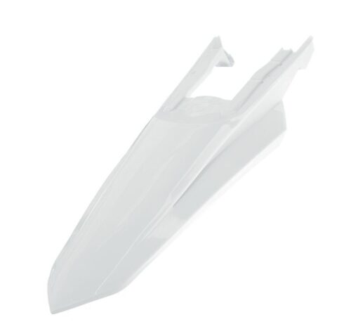 REAR FENDER 2023-25 SX/SX-F KTM WHITE, RTECH R-PPKTMBN0023