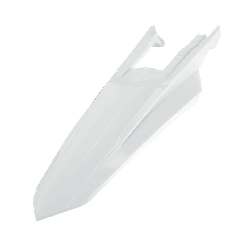 REAR FENDER 2023-25 SX/SX-F KTM WHITE, RTECH R-PPKTMBN0023