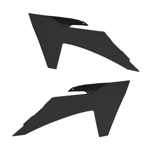 RADIATOR SCOOPS 2023-24 SX/SX-F KTM, BLACK, RTECH R-CVKTMNR0023