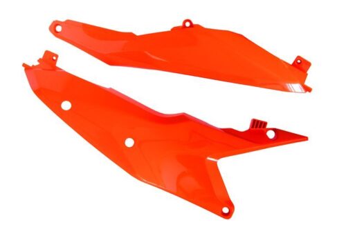SIDE PANELS 2023-25 SX/SX-F, 2024-2025 EXC/EXC-F KTM, ORANGE, RTECH R-FIKTMAR0023